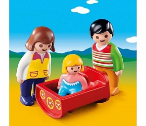 Игровой набор - Родители с люлькой (Playmobil, 6966pm)